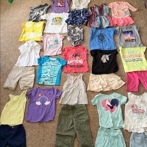 Girls size 7 & 7/8 spring/summer clothes